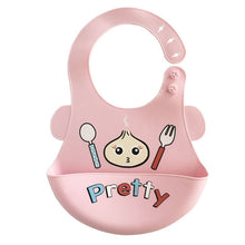 Load image into Gallery viewer, Baby Bibs Waterproof Silicone