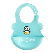 Load image into Gallery viewer, Baby Bibs Waterproof Silicone