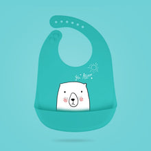 Load image into Gallery viewer, Baby Bibs Waterproof Silicone