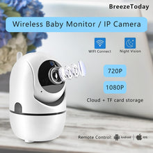 Load image into Gallery viewer, Wireless IP Camera Baby Monitor
