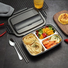 Load image into Gallery viewer, Stainless Steel Lunch Box With Spoon Leak-proof Lunch Bento Boxes