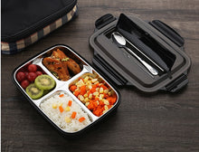 Load image into Gallery viewer, Stainless Steel Lunch Box With Spoon Leak-proof Lunch Bento Boxes