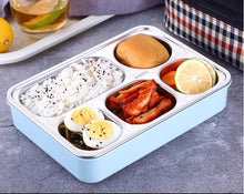 Load image into Gallery viewer, Stainless Steel Lunch Box With Spoon Leak-proof Lunch Bento Boxes