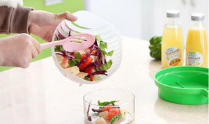 Easy salad tool