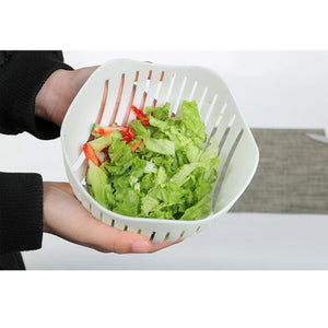 Easy salad tool