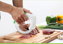 Load image into Gallery viewer, circular kitchen knife 360