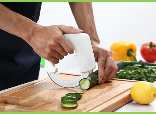 circular kitchen knife 360