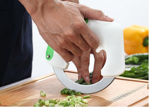 circular kitchen knife 360