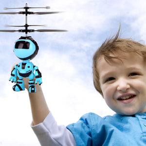 Intelligent Hand Sensing Flying Robot Kids Toys