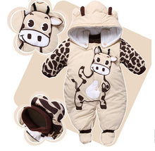 Load image into Gallery viewer, Winter Baby  Rompers Cartoon Cute