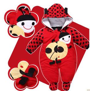 Winter Baby  Rompers Cartoon Cute