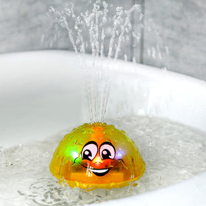 Bath Toys Spray Water Light Rotate with Shower Pool