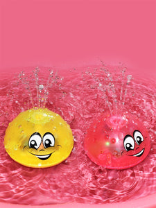 Bath Toys Spray Water Light Rotate with Shower Pool