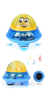 Bath Toys Spray Water Light Rotate with Shower Pool