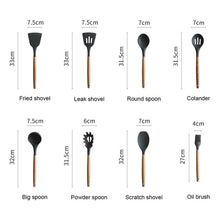 Load image into Gallery viewer, pack Silicone Kitchen Cooking Tools