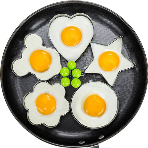 5 Style Egg Pancake Rings