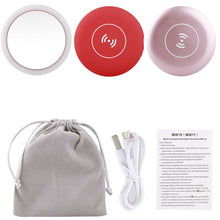 Load image into Gallery viewer, Lighted Mini Circular Makeup Mirror