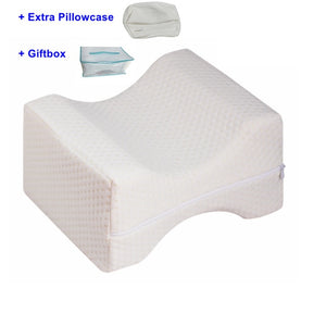 Wedge Sleeping Knee Pillow  Side Sleepers