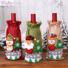 Load image into Gallery viewer, Christmas Wine Bottle bag