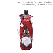 Load image into Gallery viewer, Christmas Wine Bottle bag