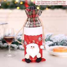 Load image into Gallery viewer, Christmas Wine Bottle bag