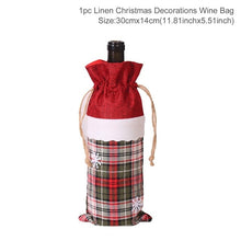 Load image into Gallery viewer, Christmas Wine Bottle bag