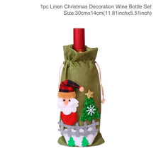 Load image into Gallery viewer, Christmas Wine Bottle bag