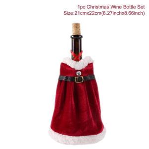 Christmas Wine Bottle bag