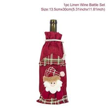 Load image into Gallery viewer, Christmas Wine Bottle bag