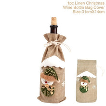 Load image into Gallery viewer, Christmas Wine Bottle bag