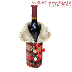 Christmas Wine Bottle bag