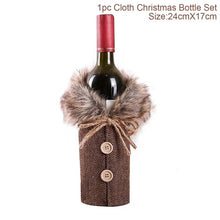 Load image into Gallery viewer, Christmas Wine Bottle bag