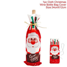 Load image into Gallery viewer, Christmas Wine Bottle bag