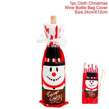 Load image into Gallery viewer, Christmas Wine Bottle bag