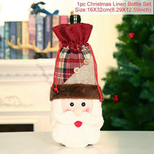 Load image into Gallery viewer, Christmas Wine Bottle bag