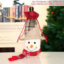 Load image into Gallery viewer, Christmas Wine Bottle bag