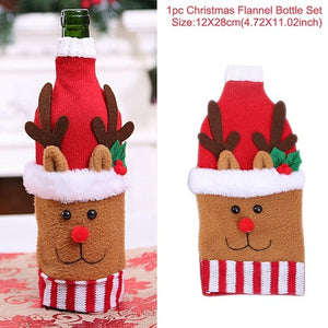 Christmas Wine Bottle bag