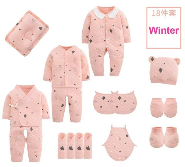 18pieces/0-3Months Spring Autumn Newborn