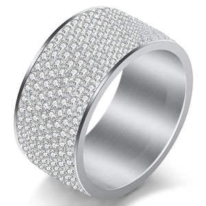 Crystal Pave Rings