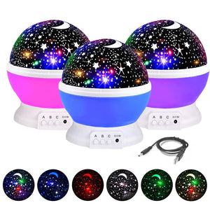 Projector Starry Sky Night Lamp