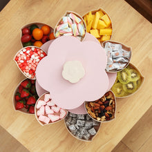 Load image into Gallery viewer, Creative Double-layer Rotary Storage Box Flower