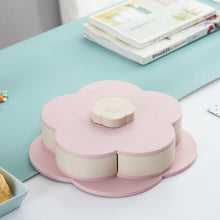 Load image into Gallery viewer, Creative Double-layer Rotary Storage Box Flower