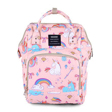 Load image into Gallery viewer, Diaper Bag Backpack Waterproof large capacity
