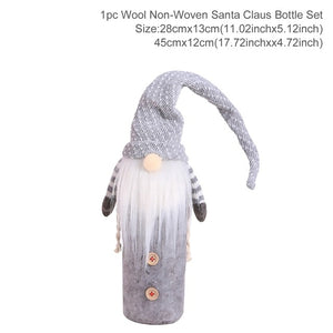 Christmas Wine Bottle bag