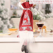 Load image into Gallery viewer, Christmas Wine Bottle bag