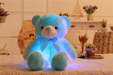Load image into Gallery viewer, Kawaii Bear Led Pillow Light Up Stuffed Animal Plush Toys Lovely Plush Bear Light Up Pillow Gifts for Girls Christmas Gifts 50cm