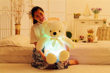 Load image into Gallery viewer, Kawaii Bear Led Pillow Light Up Stuffed Animal Plush Toys Lovely Plush Bear Light Up Pillow Gifts for Girls Christmas Gifts 50cm