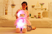 Load image into Gallery viewer, Kawaii Bear Led Pillow Light Up Stuffed Animal Plush Toys Lovely Plush Bear Light Up Pillow Gifts for Girls Christmas Gifts 50cm