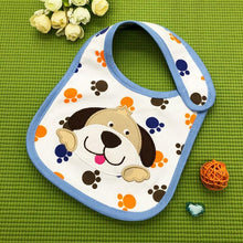 Load image into Gallery viewer, 100% Cotton Baby Bibs Waterproof Bandana