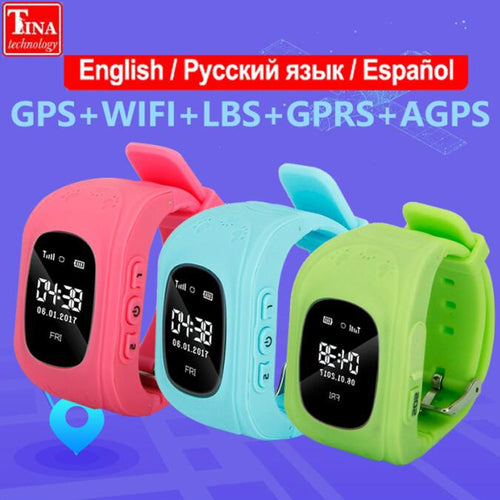Q50 OLED Screen GPS Smart Kid (track your children)